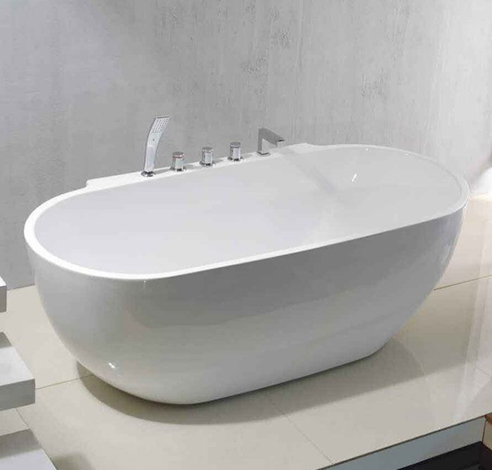 Relax fritstående badekar 170 cm