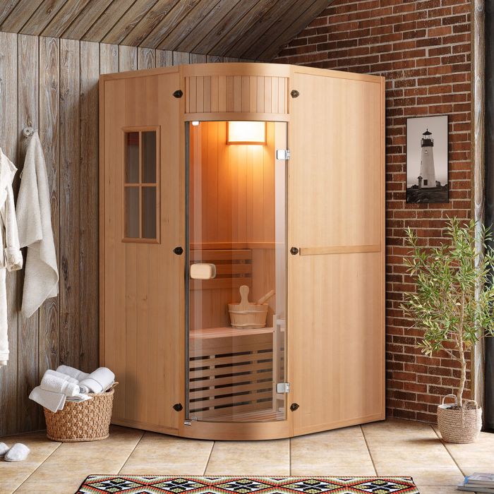 Askeladden traditionel sauna, 2 personer