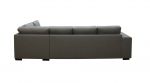 Holmsbu D3A U-sofa med sjeselong - lys grå
