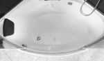 Romeo brusekabine/badekar grå 135x135