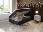 Comfort seng med oppbevaring 120x200 - antrasitt