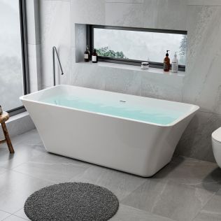 Firenze fritstående badekar 160 cm
